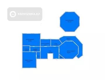 5-комнатная квартира, этаж 6 из 6, 198 м²