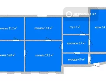 4-комнатный дом, 9 соток, 92 м²