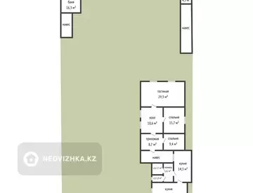 118.5 м², 5-комнатный дом, 118 м², изображение - 21