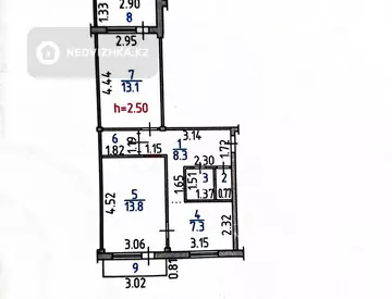 50 м², 2-комнатная квартира, этаж 4 из 5, 50 м², изображение - 10