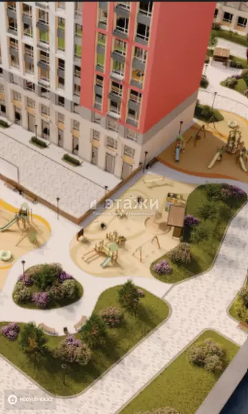 1-комнатная квартира, этаж 2 из 12, 40 м²