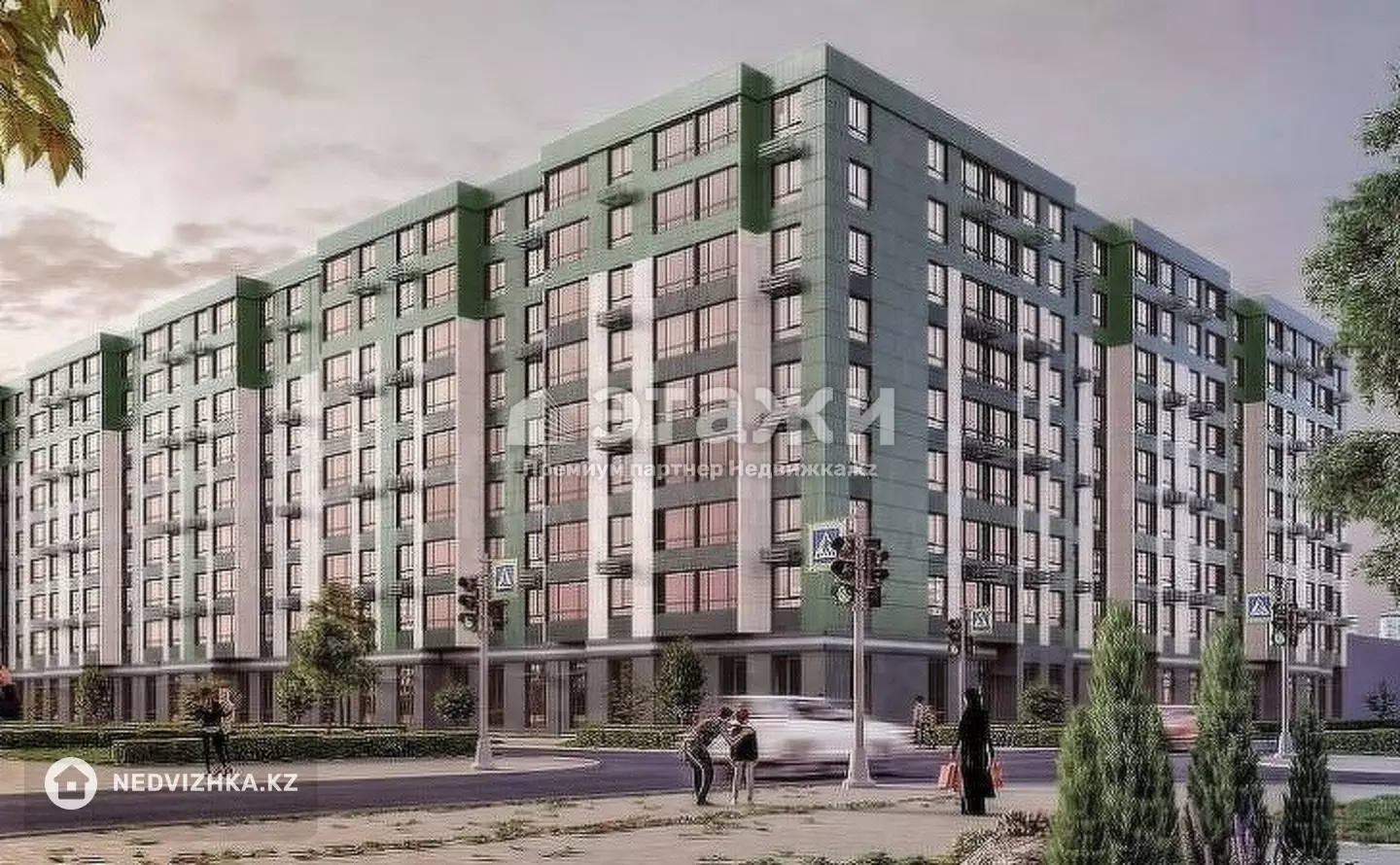 70 м², 3-комнатная квартира, этаж 8 из 9, 70 м², изображение - 1