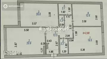 3-комнатная квартира, этаж 9 из 10, 92 м²