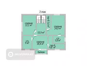 7-комнатный дом, 4.7 соток, 336 м²