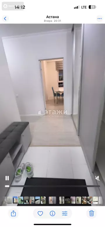 2-комнатная квартира, этаж 5 из 22, 65 м²