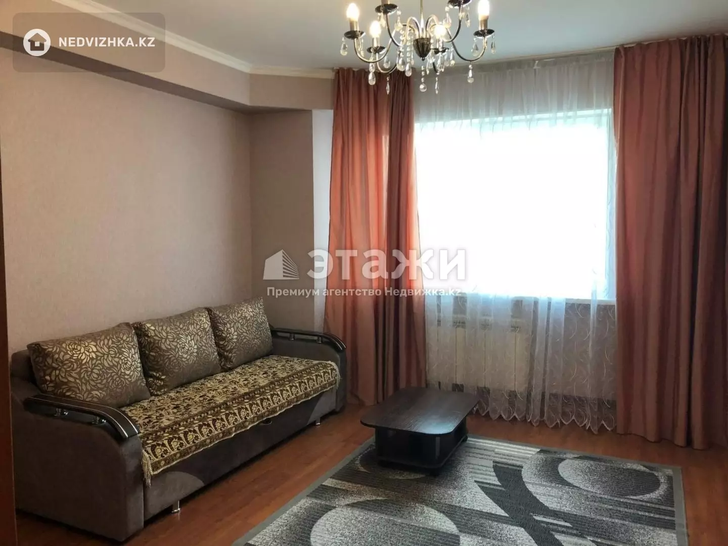 46 м², 1-комнатная квартира, этаж 13 из 25, 46 м², изображение - 1