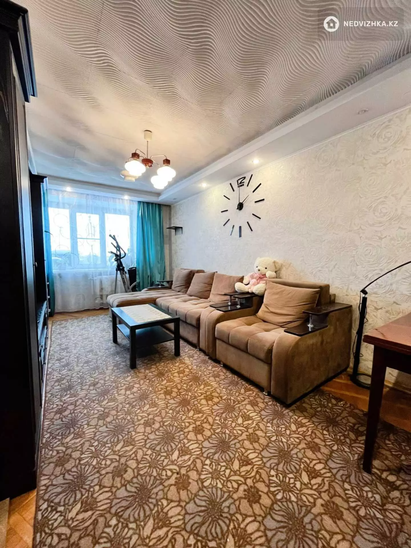 64 м², 3-комнатная квартира, этаж 9 из 9, 64 м², изображение - 1