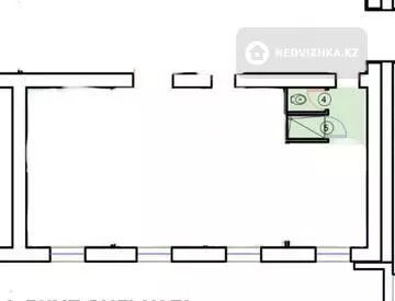 Общепит в в административном здании, этаж 1 из 1, 60 м², на длительный срок