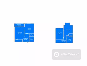 3-комнатная квартира, этаж 1 из 6, 90 м²