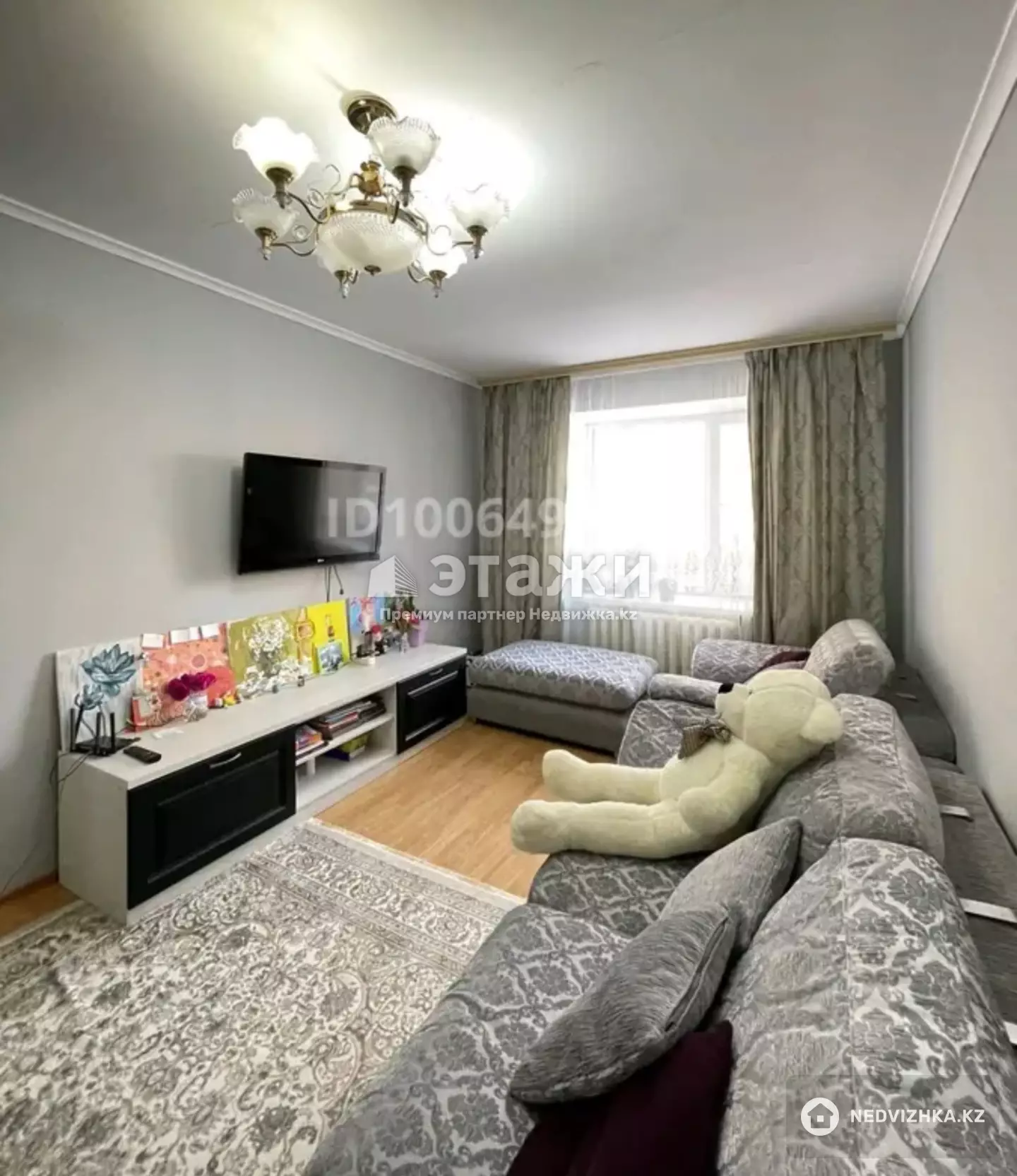 59 м², 2-комнатная квартира, этаж 2 из 5, 59 м², изображение - 1