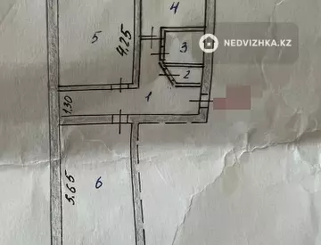 2-комнатная квартира, этаж 1 из 5, 48 м²