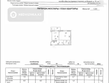 1-комнатная квартира, этаж 13 из 14, 37 м²