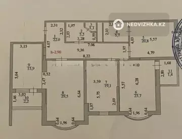 4-комнатная квартира, этаж 5 из 18, 147 м²