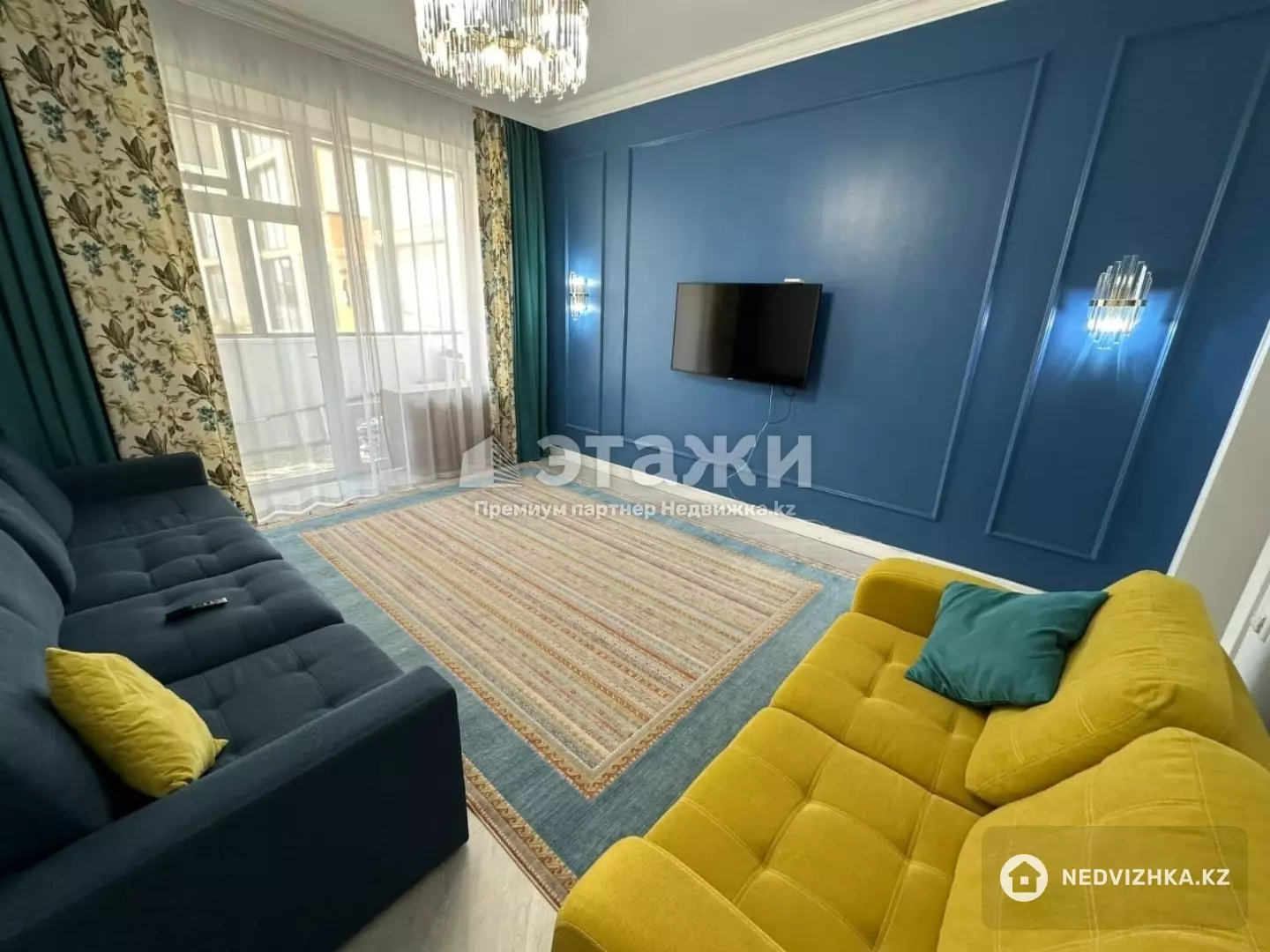 63 м², 2-комнатная квартира, этаж 2 из 5, 63 м², изображение - 1