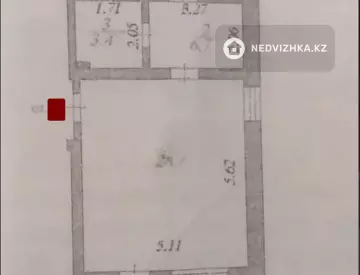 2-комнатная квартира, этаж 2 из 4, 64 м²