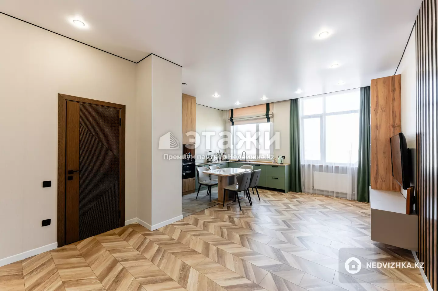 100.2 м², 4-комнатная квартира, этаж 12 из 15, 100 м², изображение - 1