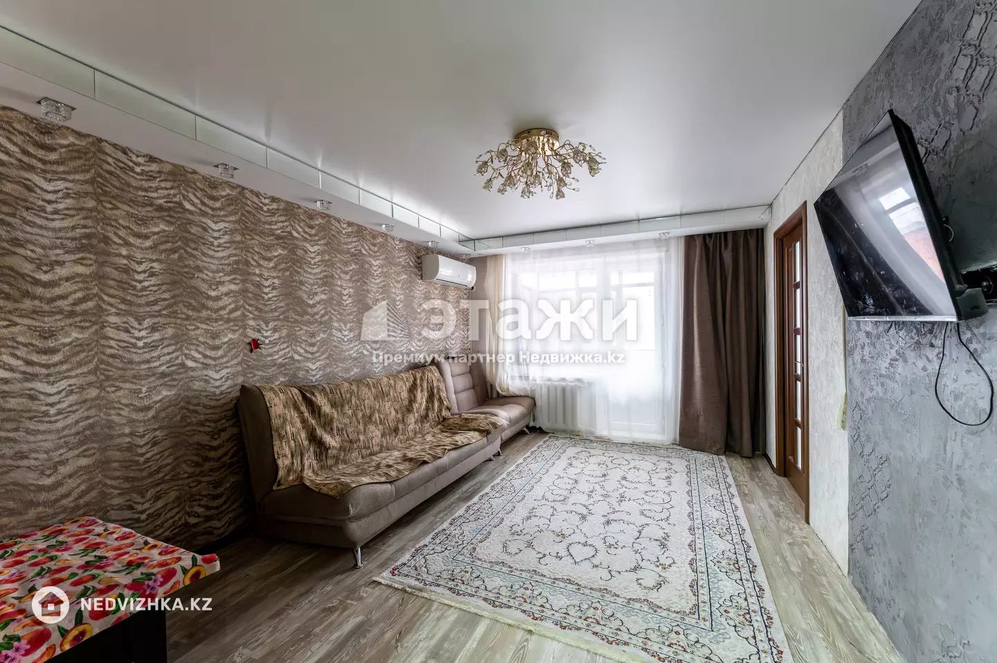 59.2 м², 3-комнатная квартира, этаж 5 из 5, 59 м², изображение - 1