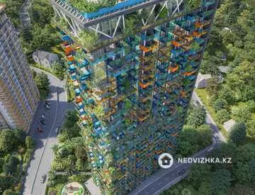 1-комнатная квартира, этаж 2 из 30, 51 м²