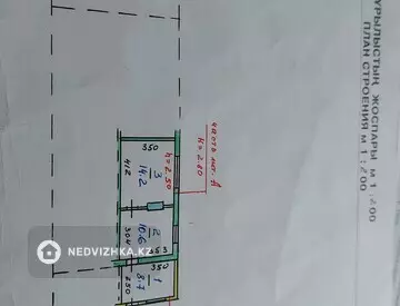2-комнатная часть дома, 1 соток, 32 м²