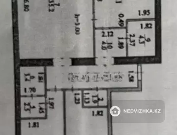 3-комнатная квартира, этаж 2 из 12, 109 м²