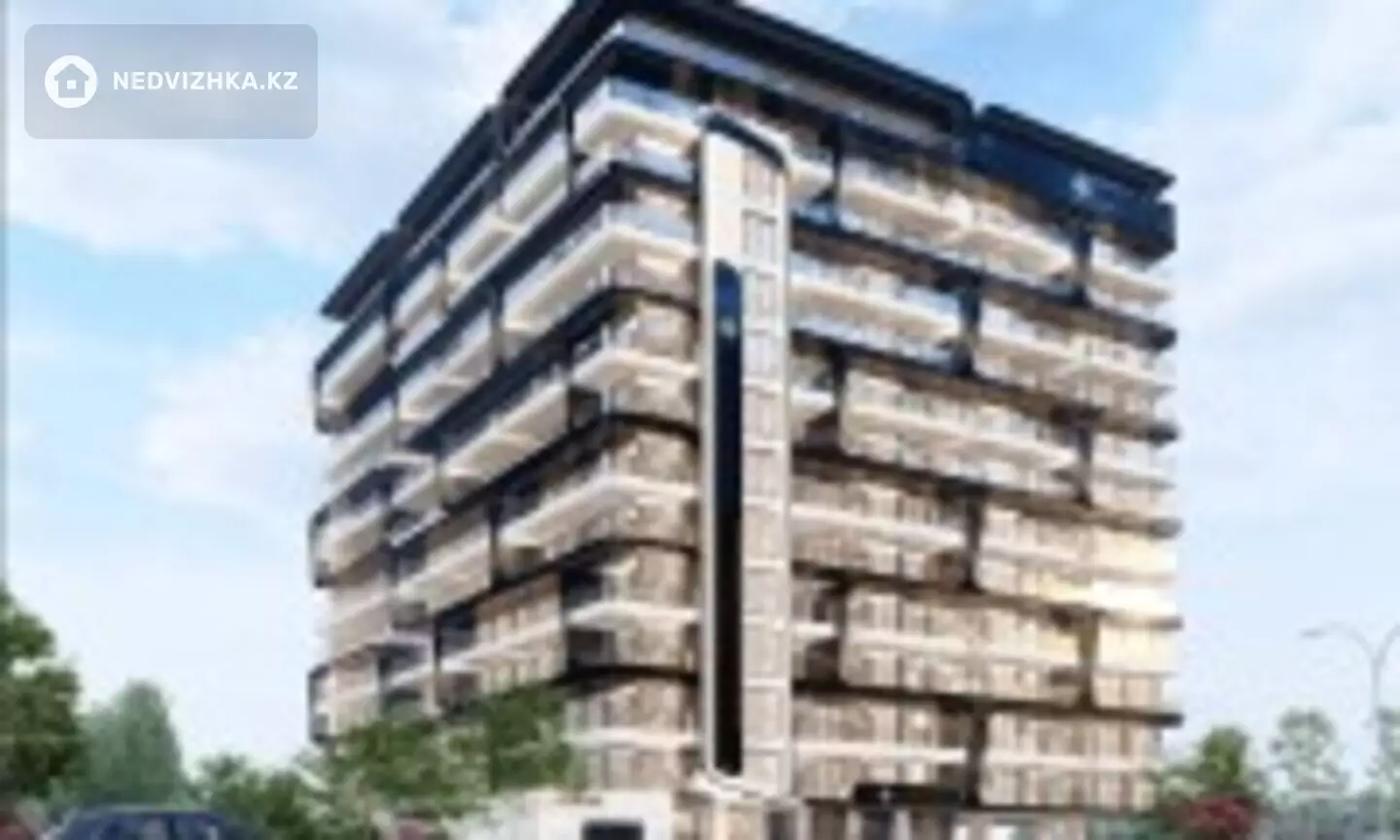 67 м², 1-комнатная квартира, этаж 5 из 12, 67 м², изображение - 1