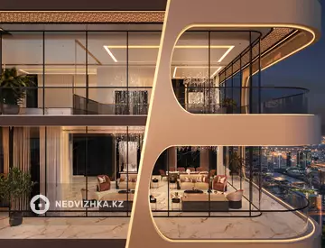 3-комнатная квартира, этаж 25 из 64, 136 м²