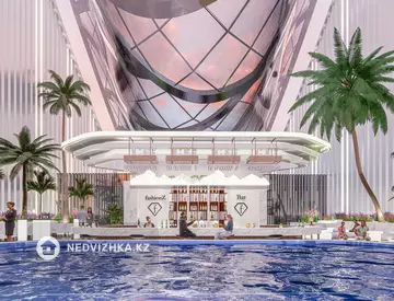 1-комнатная квартира, этаж 30 из 65, 81 м²