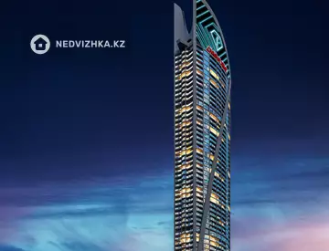 1-комнатная квартира, этаж 30 из 65, 81 м²