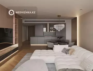 3-комнатная квартира, этаж 4 из 63, 109 м²