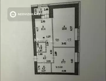 2-комнатная квартира, этаж 5 из 9, 70 м²