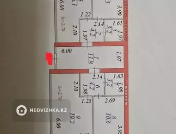 3-комнатная квартира, этаж 4 из 9, 89 м²