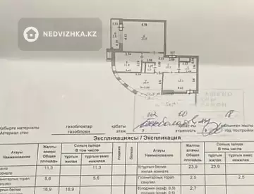 3-комнатная квартира, этаж 7 из 9, 98 м²