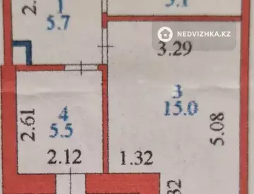 1-комнатная квартира, этаж 1 из 10, 33 м²