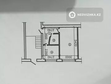 1-комнатная квартира, этаж 1 из 5, 32 м²