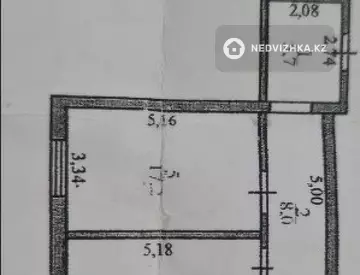 2-комнатная квартира, этаж 5 из 12, 57 м²