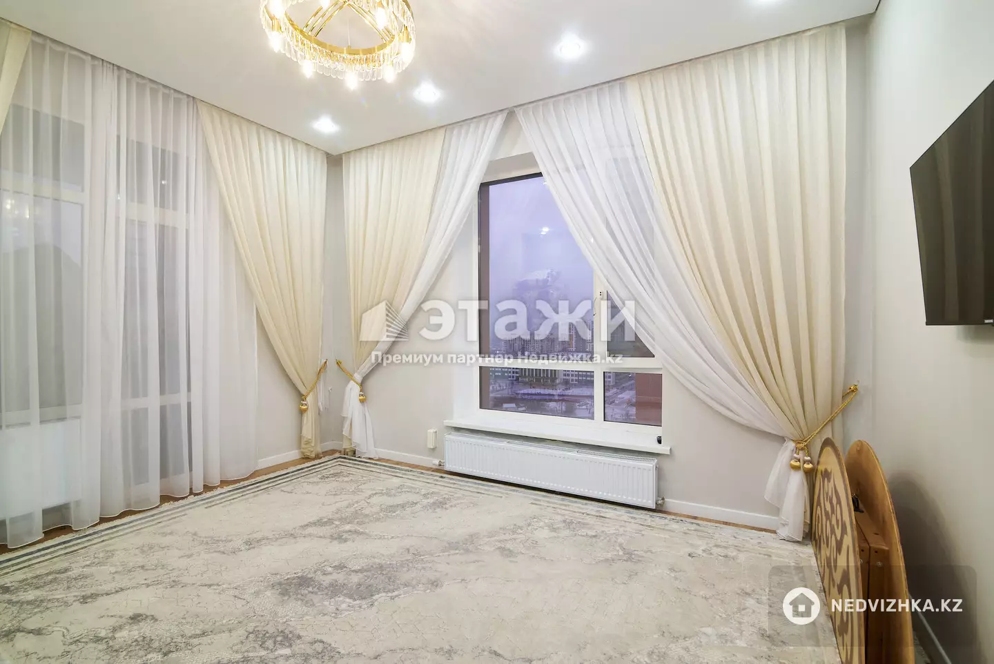 55.3 м², 2-комнатная квартира, этаж 12 из 12, 55 м², изображение - 1