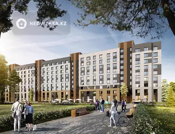 1-комнатная квартира, этаж 2 из 8, 40 м²