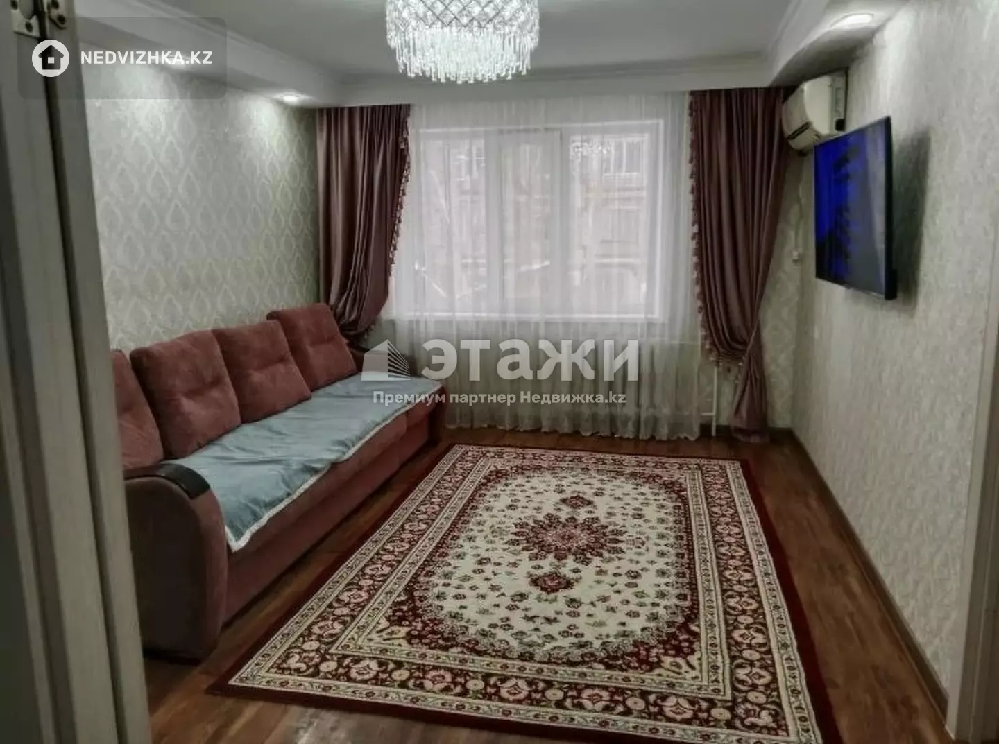 60 м², 3-комнатная квартира, этаж 2 из 5, 60 м², изображение - 1
