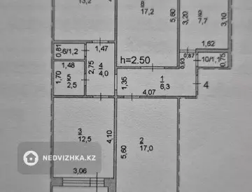 4-комнатная квартира, этаж 1 из 9, 86 м²