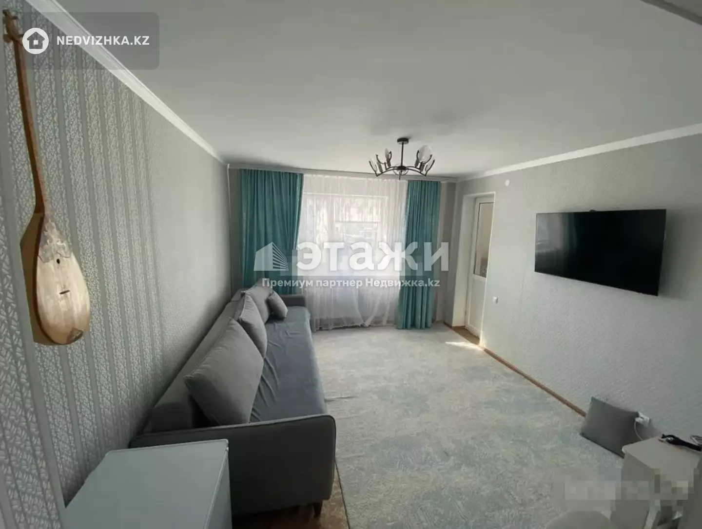 49 м², 2-комнатная квартира, этаж 13 из 17, 49 м², изображение - 1