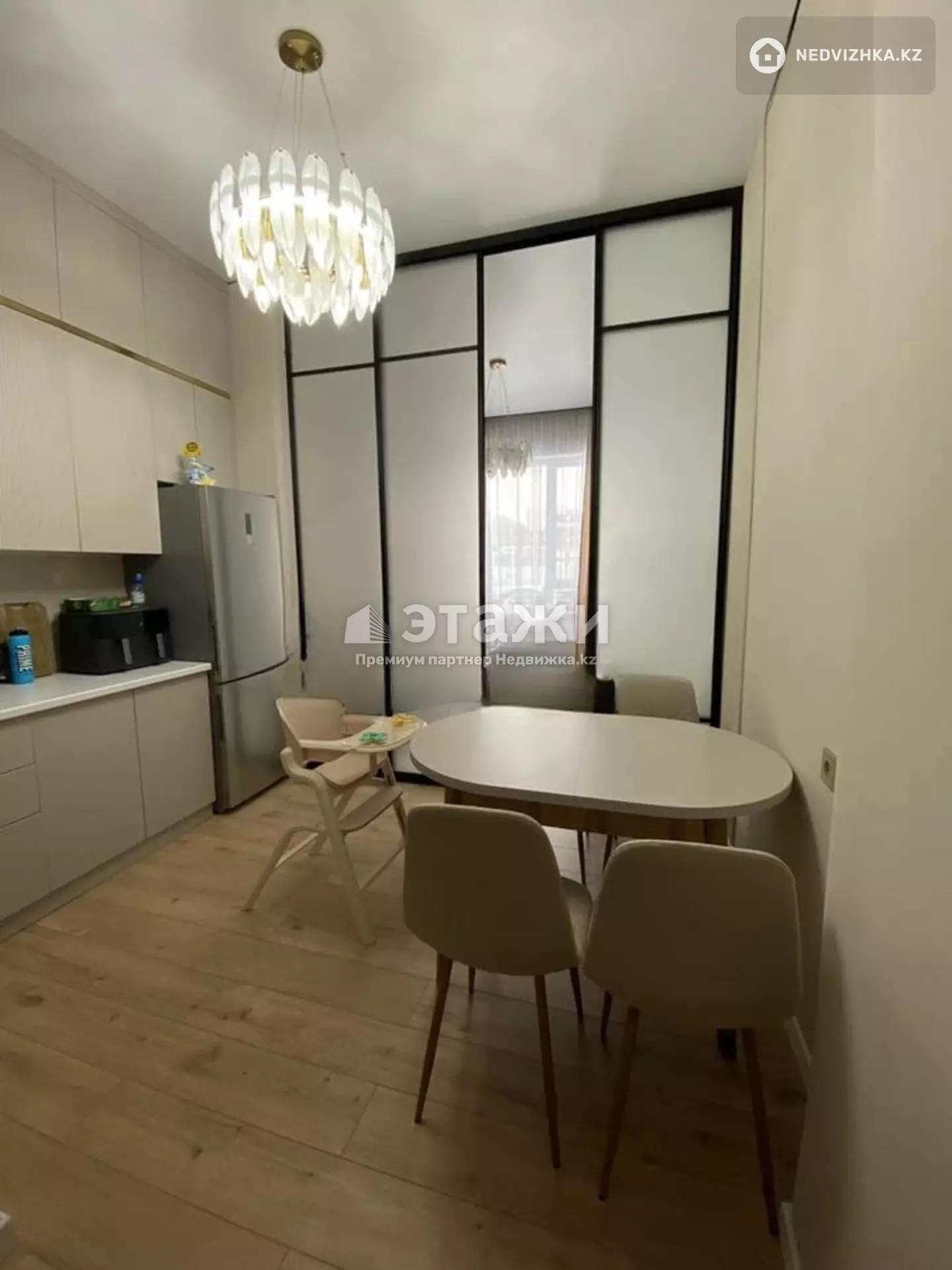 63.3 м², 2-комнатная квартира, этаж 1 из 16, 63 м², изображение - 1