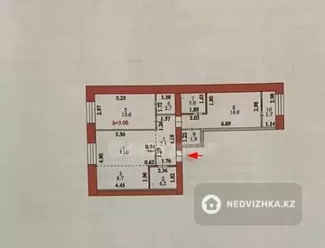3-комнатная квартира, этаж 12 из 12, 77 м²