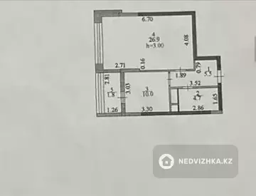2-комнатная квартира, этаж 2 из 8, 50 м²
