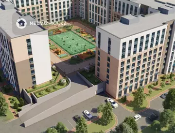 1-комнатная квартира, этаж 3 из 9, 45 м²