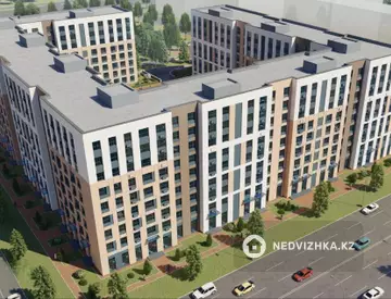 1-комнатная квартира, этаж 3 из 9, 45 м²