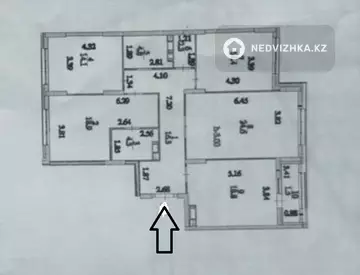 4-комнатная квартира, этаж 3 из 9, 125 м²