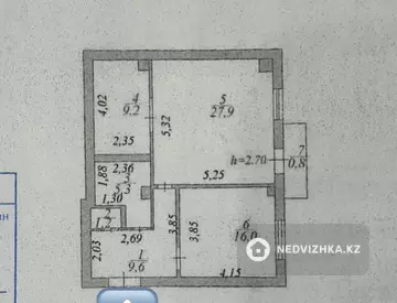 2-комнатная квартира, этаж 3 из 10, 70 м²