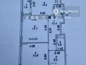 2-комнатная квартира, этаж 10 из 16, 66 м²