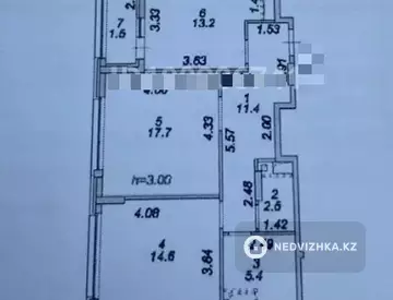 2-комнатная квартира, этаж 10 из 16, 66 м²