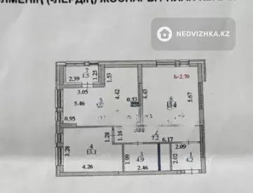 2-комнатная квартира, этаж 16 из 24, 68 м²